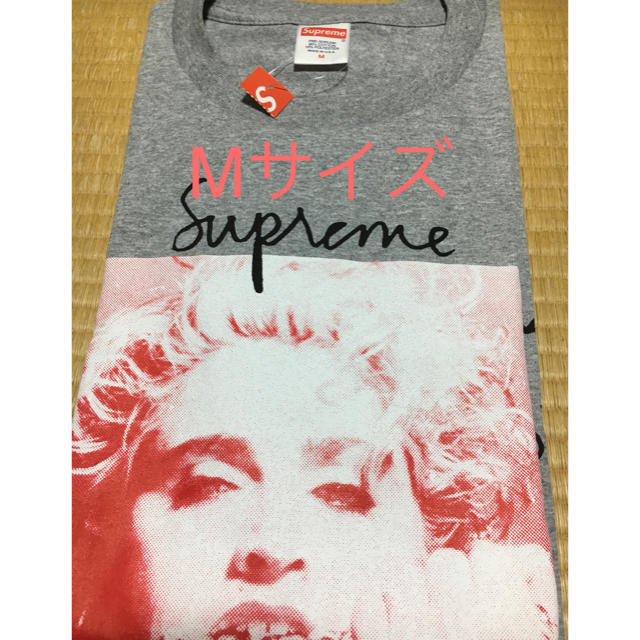 マドンナ Madonna Tee グレーMサイズ supreme