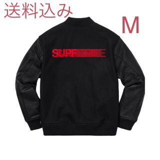 シュプリーム(Supreme)のM supreme motion logo varsity jacket(スタジャン)