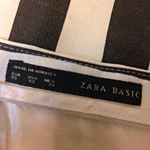 ZARA(ザラ)のZARA ストライプスカート レディースのスカート(ミニスカート)の商品写真