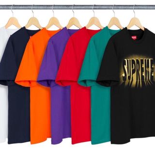 シュプリーム(Supreme)のLight s/s Top Tee 黒 S(Tシャツ/カットソー(半袖/袖なし))