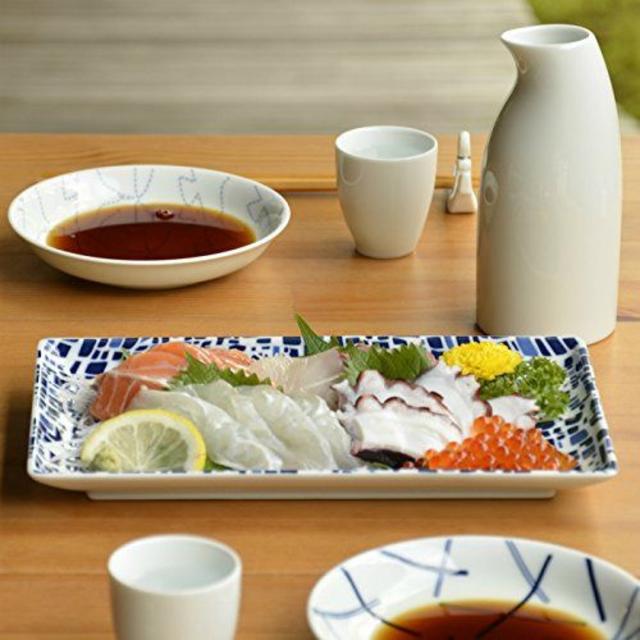 HASAMI(ハサミ)の波佐見焼natural69swatch長角皿お好きな柄5枚set送料込 インテリア/住まい/日用品のキッチン/食器(食器)の商品写真