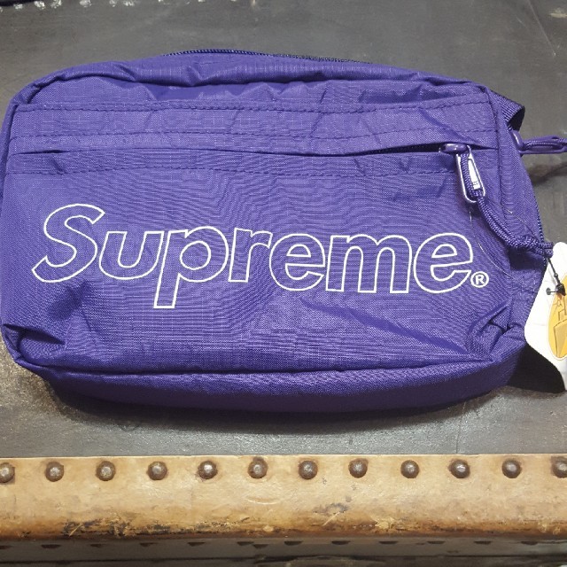 supreme shoulder bag purple 紫 パープル