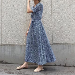 randeboo blue maxi op♡(ロングワンピース/マキシワンピース)