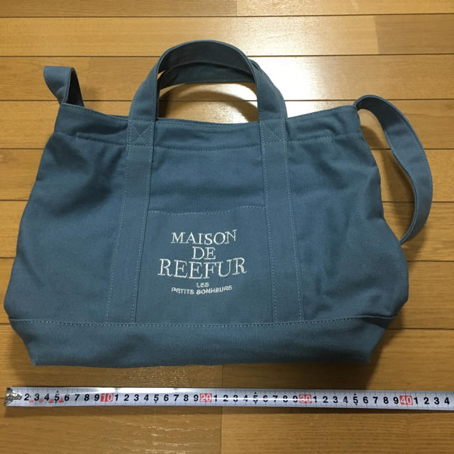 Maison de Reefur(メゾンドリーファー)のMAISON DE REEFUR トートバッグ ブルー レディースのバッグ(トートバッグ)の商品写真