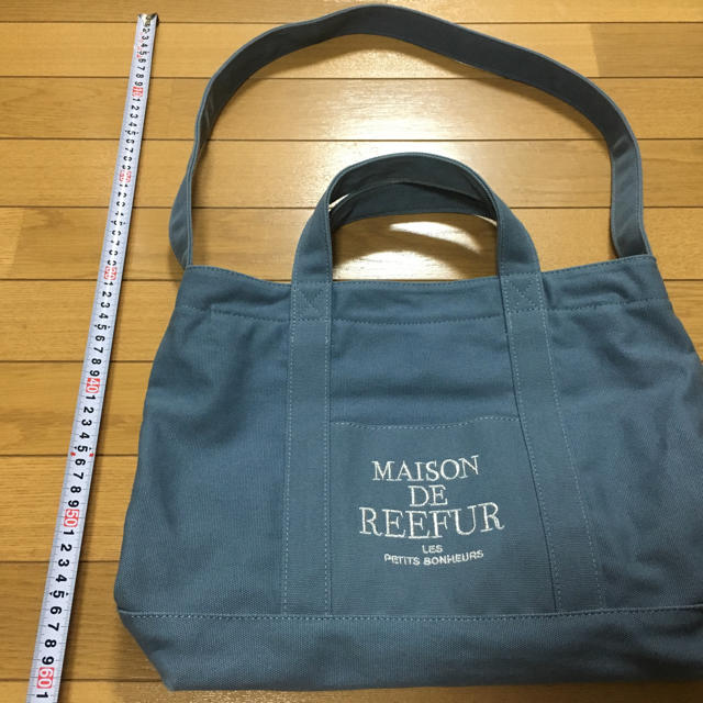 Maison de Reefur(メゾンドリーファー)のMAISON DE REEFUR トートバッグ ブルー レディースのバッグ(トートバッグ)の商品写真