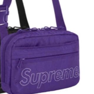 supreme ショルダーバッグ 紫