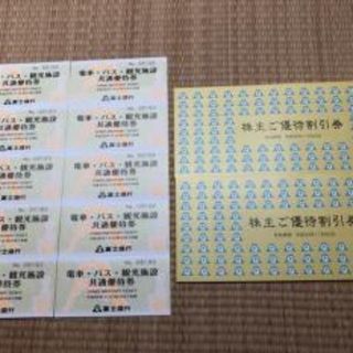 富士急行 株主優待券　施設優待券 10枚　富士急ハイランドフリーパス2枚引換可能(遊園地/テーマパーク)