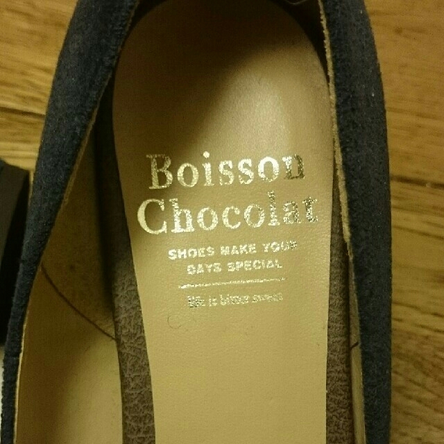 Boisson Chocolat(ボワソンショコラ)の【ボワソンショコラ】スエードパンプス☆新品 レディースの靴/シューズ(ハイヒール/パンプス)の商品写真