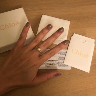 Chloe リング　パール　指輪Chloe