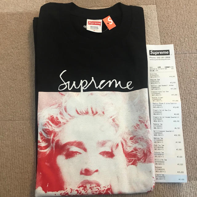 supreme Madonna Tee 黒 Mサイズ