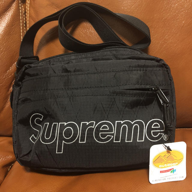 確実正規品 Supreme Shoulder Bag 18AW 黒