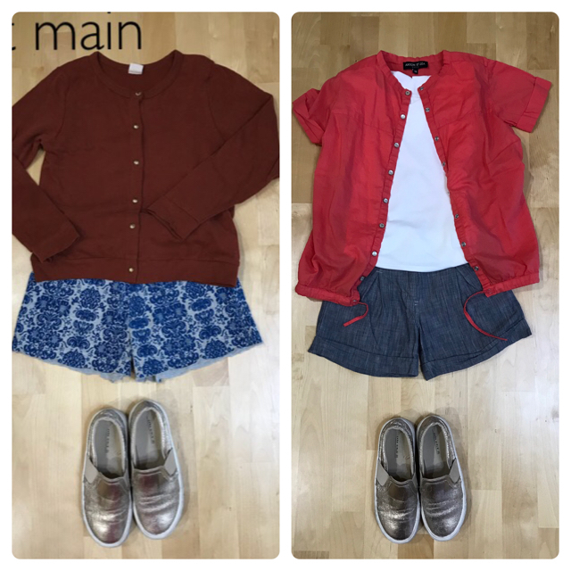 petit main(プティマイン)のおまとめ2点セット キッズ/ベビー/マタニティのキッズ服女の子用(90cm~)(カーディガン)の商品写真