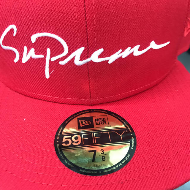 supreme18aw  Classic Script New Era