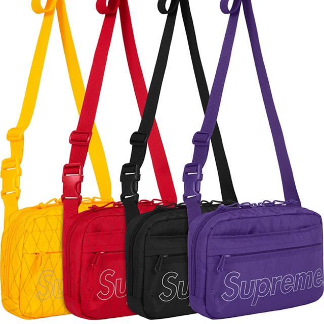 supreme shoulder bag BLACK