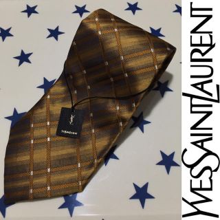 サンローラン(Saint Laurent)のイヴ・サンローラン ネクタイ Yves Saint Laurent 新品 (ネクタイ)