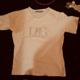 ディーアンドジー(D&G)のtmy様専用♡ドルガバ♡真っ白トップス♡(Tシャツ(半袖/袖なし))