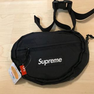 シュプリーム(Supreme)のWaist Bag  黒(ウエストポーチ)