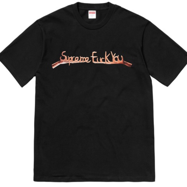 Supreme Fuck You Tee black  シュプリーム tシャツ