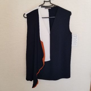 ザラ(ZARA)のZARA ☆ バイカラートップス(カットソー(半袖/袖なし))