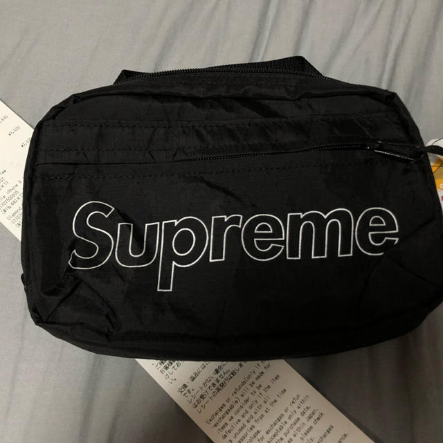 supreme shoulder bag 黑