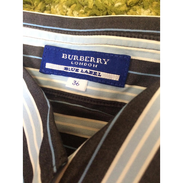 BURBERRY BLUE LABEL(バーバリーブルーレーベル)のバーバリーブルーレーベル♡リボンブラウス レディースのトップス(シャツ/ブラウス(半袖/袖なし))の商品写真