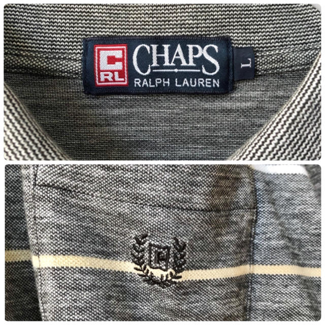CHAPS(チャップス)の【大人気】 チャップス ボーダー ビッグサイズ ポロシャツ  ラルフローレン メンズのトップス(ポロシャツ)の商品写真