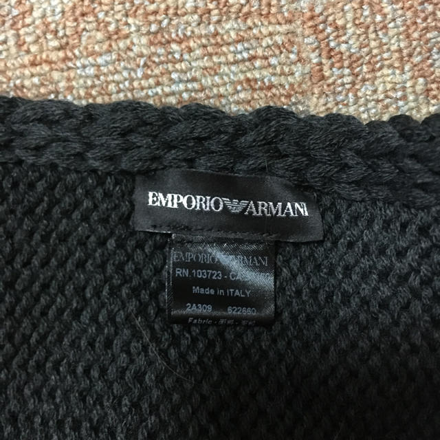 Emporio Armani(エンポリオアルマーニ)のアルマーニ＊マフラー メンズのファッション小物(マフラー)の商品写真