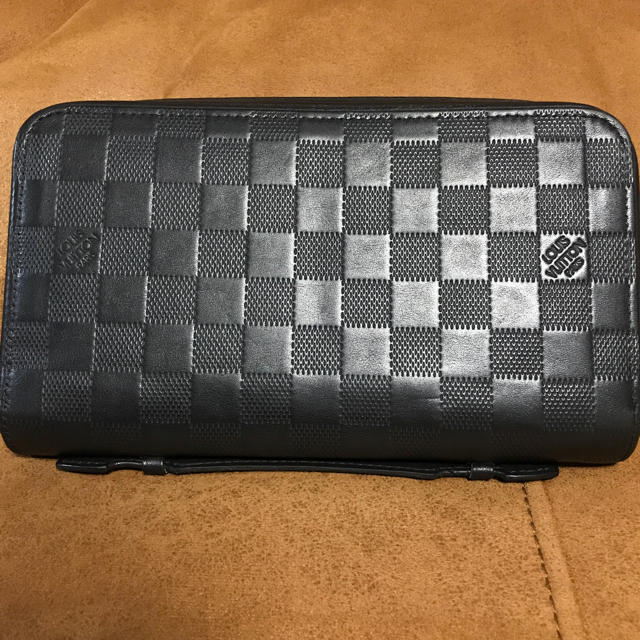 LOUIS VUITTON - 長財布 N61254 ダミエ アンフィニー 中古 ルイ