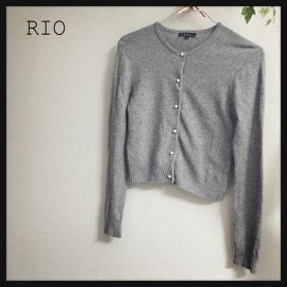 リオ(RIO)のRIO♡ショート丈カーディガン(カーディガン)