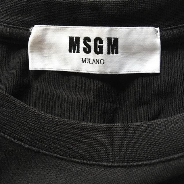 MSGM(エムエスジイエム)のMSGM Tシャツ 正規品 XS  レディースのトップス(Tシャツ(半袖/袖なし))の商品写真