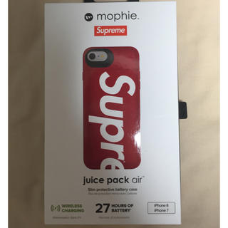 シュプリーム(Supreme)の送料込 Supreme iPhone 8 Juice Pack Air レッド(iPhoneケース)