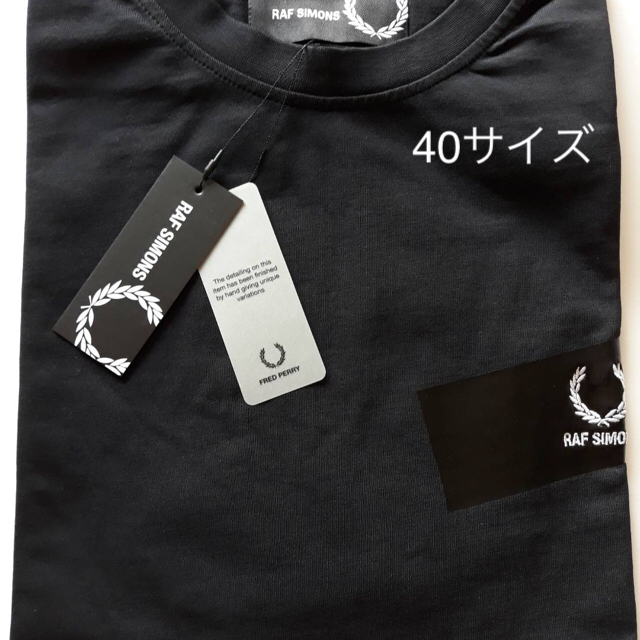 RAF SIMONS - FRED PERRY RAF SIMONS コラボ Tシャツ 40の通販 by
