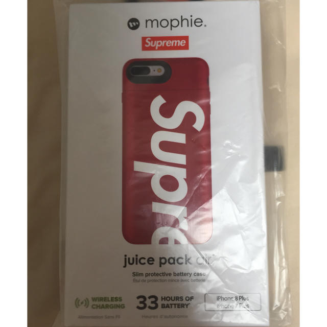 送料込 iPhone 8 Plus Juice Pack Air レッド