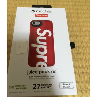 シュプリーム(Supreme)のSupreme mophie iPhone 8 Juice Pack Air(iPhoneケース)