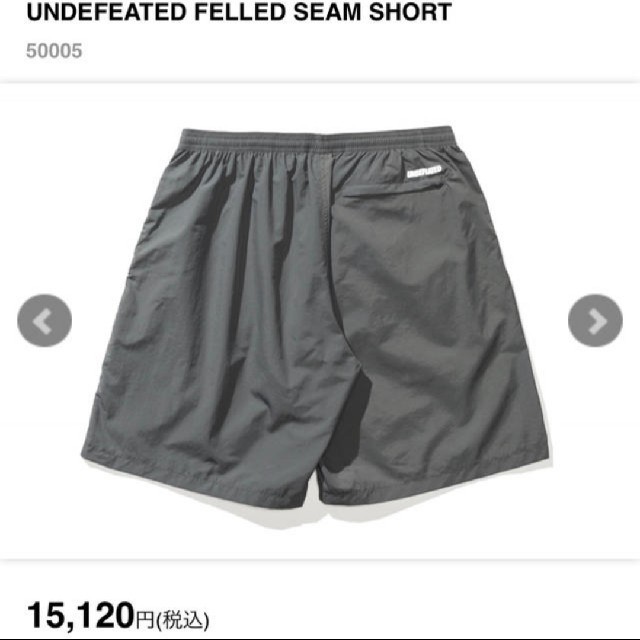 UNDEFEATED(アンディフィーテッド)のUNDEFEATED Field Seam Shorts カーキ M メンズのパンツ(ショートパンツ)の商品写真
