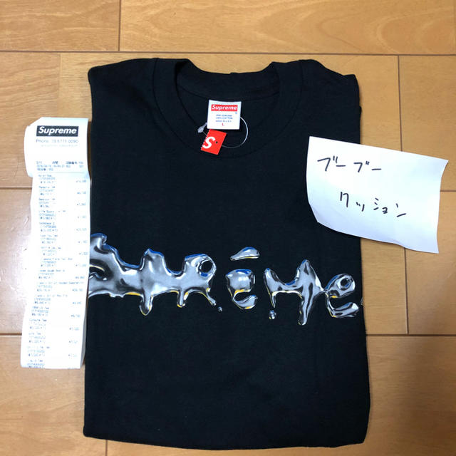 supreme liquid tee ブラック Lサイズ