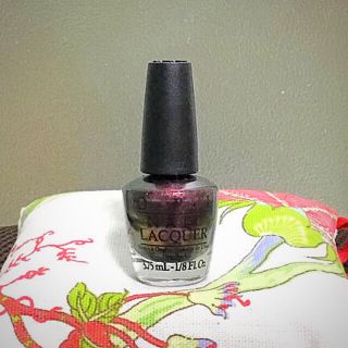 オーピーアイ(OPI)のOPI  ネイル ミニ F61 ブラック系(マニキュア)