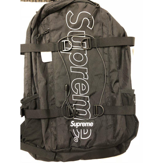 supreme backpack 18fw black バックパック 新品