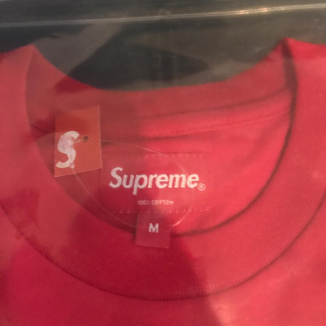 Supreme(シュプリーム)のシュプリーム supreme Tシャツ Mサイズ RED 赤 メンズのトップス(Tシャツ/カットソー(半袖/袖なし))の商品写真