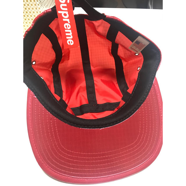 Supreme(シュプリーム)のシュプリーム supreme camp cap キャップ 赤 RED メンズの帽子(キャップ)の商品写真