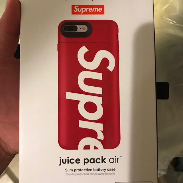 Supreme iPhone plus case