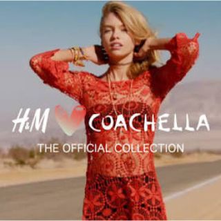 エイチアンドエム(H&M)のH&M loves COACHELLA クローシェワンピース フォーエバー21(ミニワンピース)