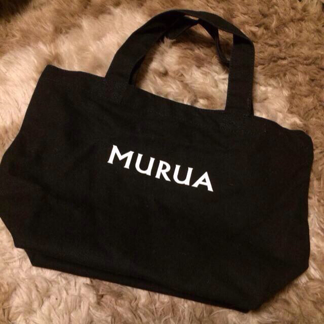 MURUA(ムルーア)のMURUA ♡ ランチトートバッグ レディースのバッグ(トートバッグ)の商品写真