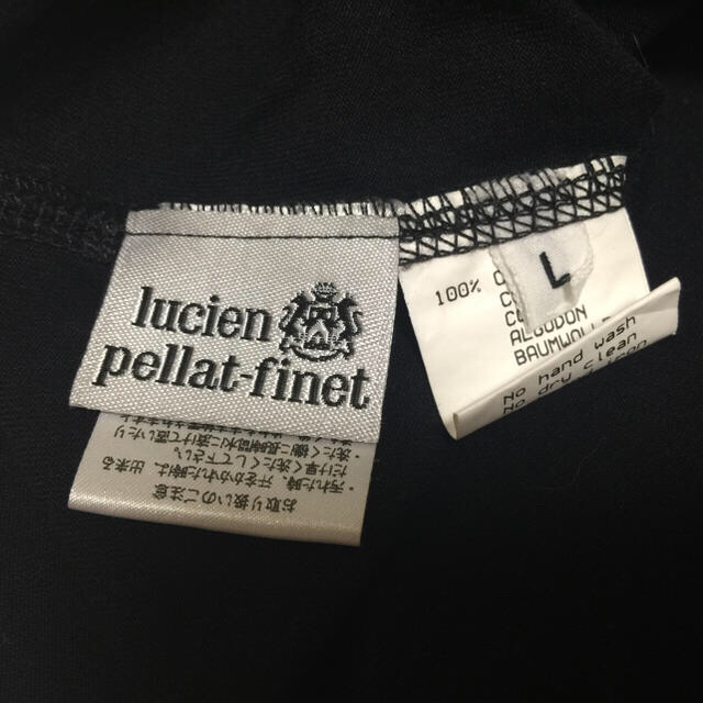 Lucien pellat-finet(ルシアンペラフィネ)のルシアンペラフィネ   スカル・パズル柄  Black size L【未使用】 メンズのトップス(Tシャツ/カットソー(七分/長袖))の商品写真