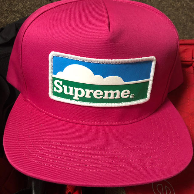 supreme ピンク