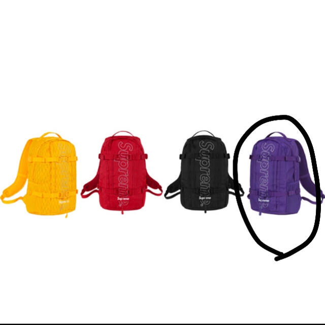 シュプリーム バックパック 2018AW Supreme Backpack