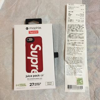 シュプリーム(Supreme)のsupreme iPhone 8 ケース mophie シュプリーム red 赤(iPhoneケース)