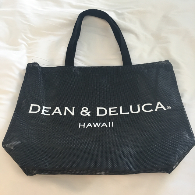 DEAN & DELUCA(ディーンアンドデルーカ)のハワイ ディーンアンドデルーカ メッシュ 黒 レディースのバッグ(エコバッグ)の商品写真