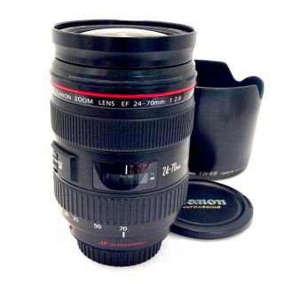 キヤノン(Canon)のCanon キヤノン EF 24-70mm F2.8 L USM 美品(レンズ(ズーム))