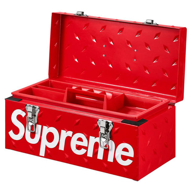 Supreme 18fw tool box 赤オフィス収納